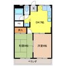 リアライズ穂積　Ⅰ 2DKの間取り