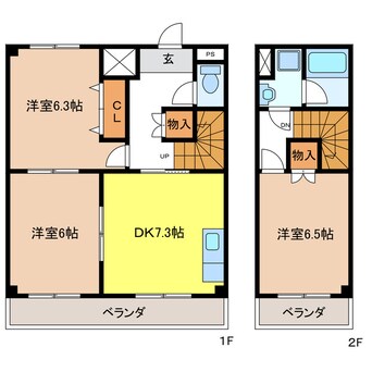 間取図 マウンティンＶＡＮ