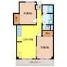トヨダビル 2LDKの間取り