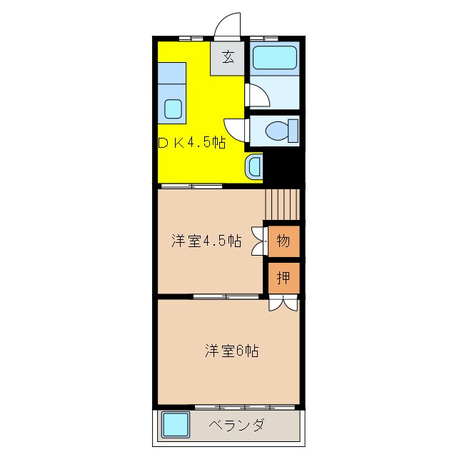 間取り図 井上ビル