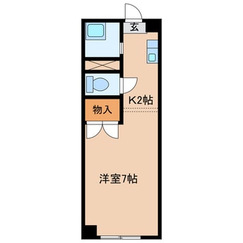 間取図 オアシス穂積