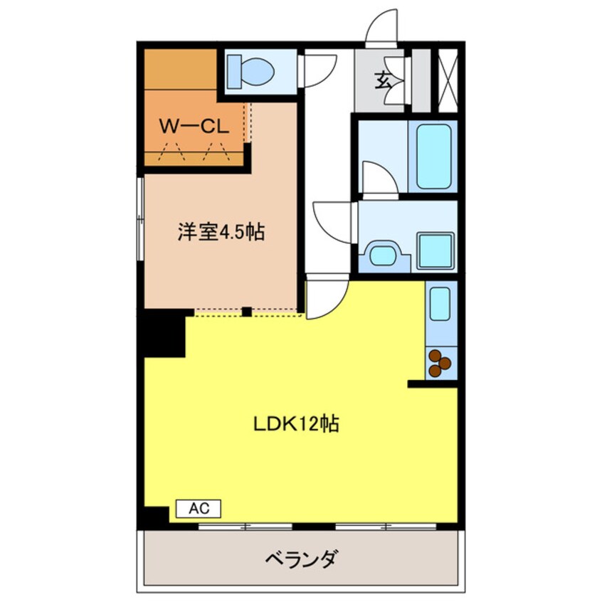 間取図 エスポワール瑞穂