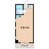 エースフラッツ 1Rの間取り