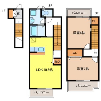 間取図 エスポワール・エル