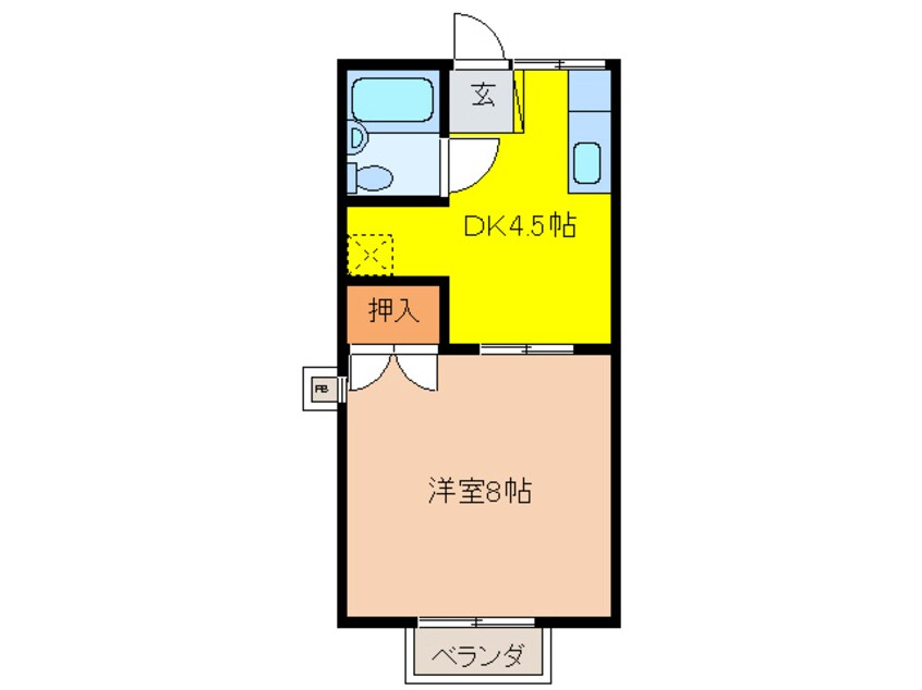 間取図 ユニメントオカダ