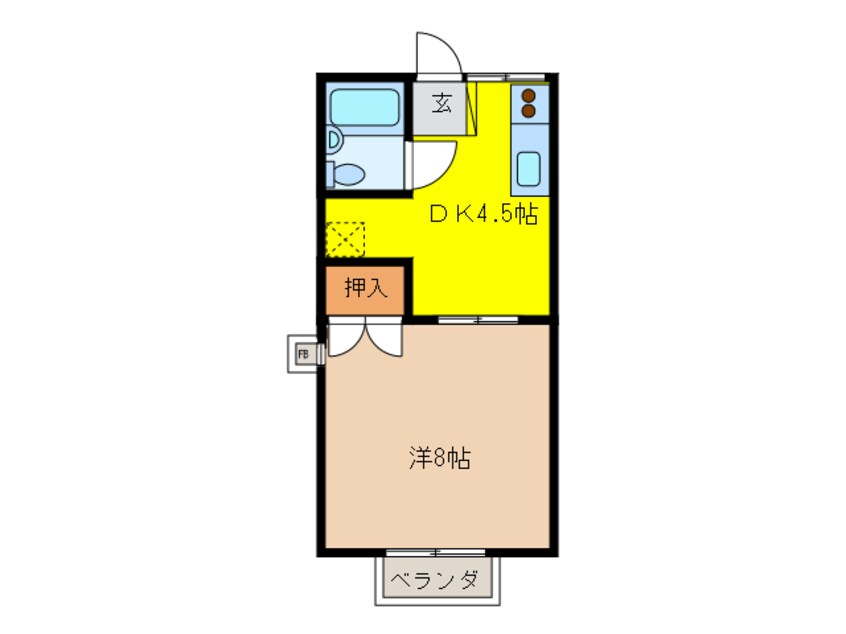 間取図 ユニメントオカダ