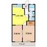 コーポラスＮ＆Ａ　Ｂ 2LDKの間取り