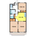 エポックハイムけんせい　Ｅの間取図