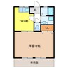 エクシードＡＳＡＮＯ 1DKの間取り
