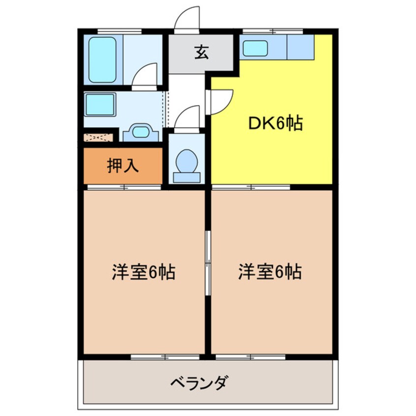 間取図 エクシードＡＳＡＮＯ