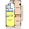 ブリッジコート穂積 2LDKの間取り