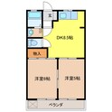 エポックハイムけんせい　Ｂの間取図