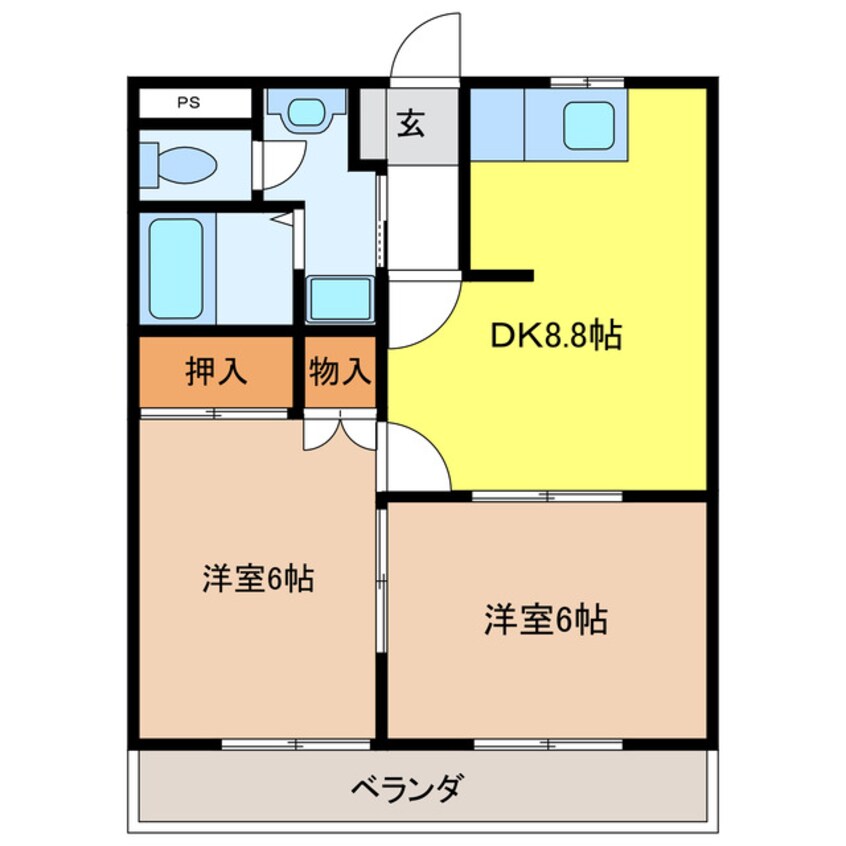 間取図 パーシモンＧ