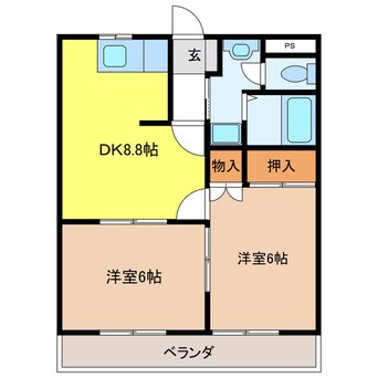 間取図 パーシモンＧ