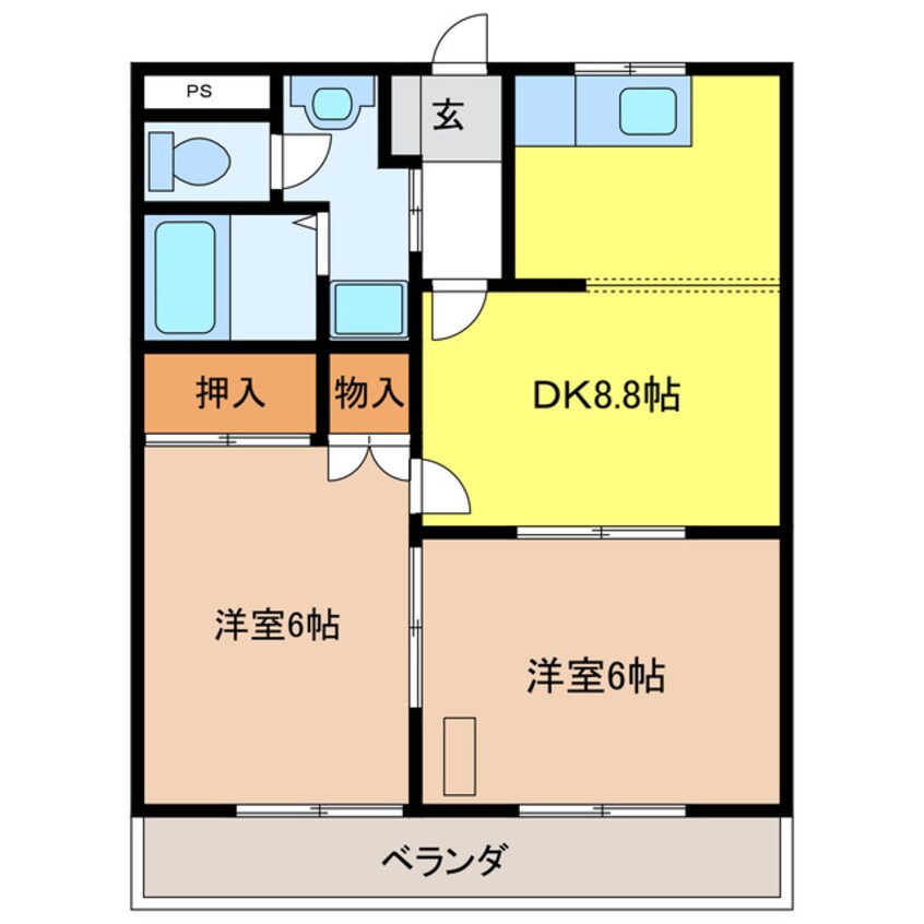 間取図 パーシモンＧ