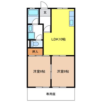 間取図 サンライズ臼井