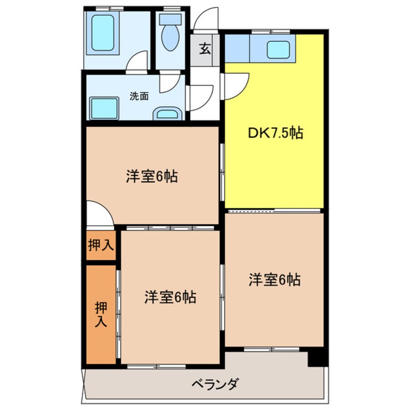 間取図 トヨダハイビル