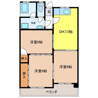 間取図 トヨダハイビル