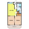 スピカ小柳 2LDKの間取り
