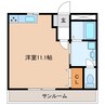 ハイツエクセル２１ 1Rの間取り