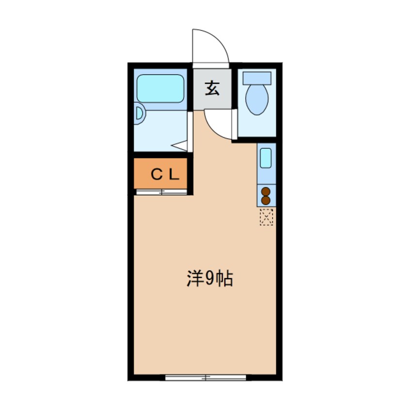 間取図 エステート２１Ｃ