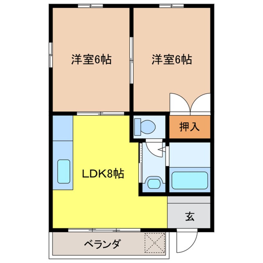 間取図 アルカディア