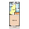 セジニアル 1Kの間取り