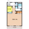 ブリリアントガーデン　Ａ 1Rの間取り