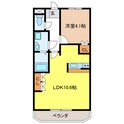 フレーズ渕の上の間取図