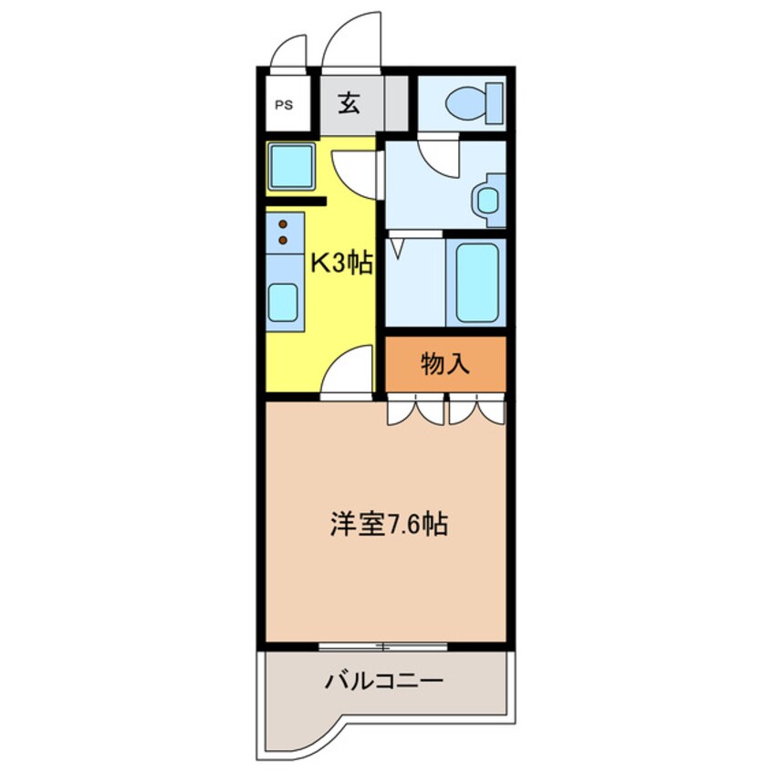 間取図 パルティール