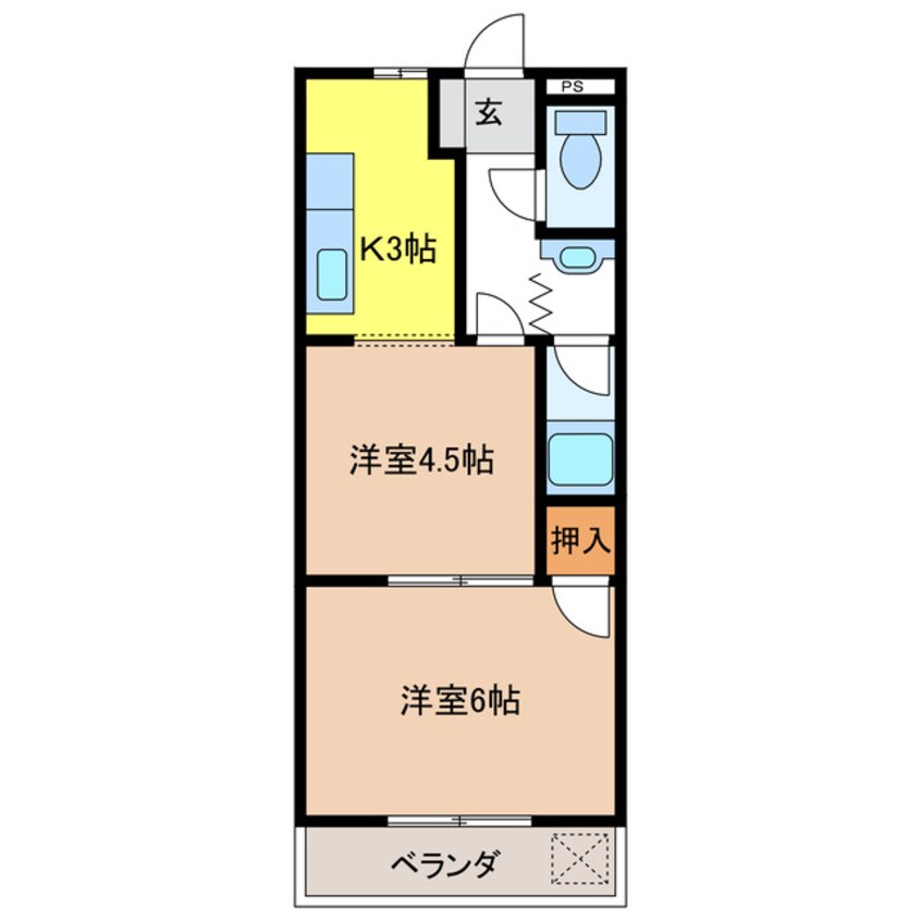 間取図 アーバンハウスＴＡＫＡＤＡ