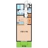 Ｂｅｌｌｅ　Ｃｏｕｒｔ 1Rの間取り