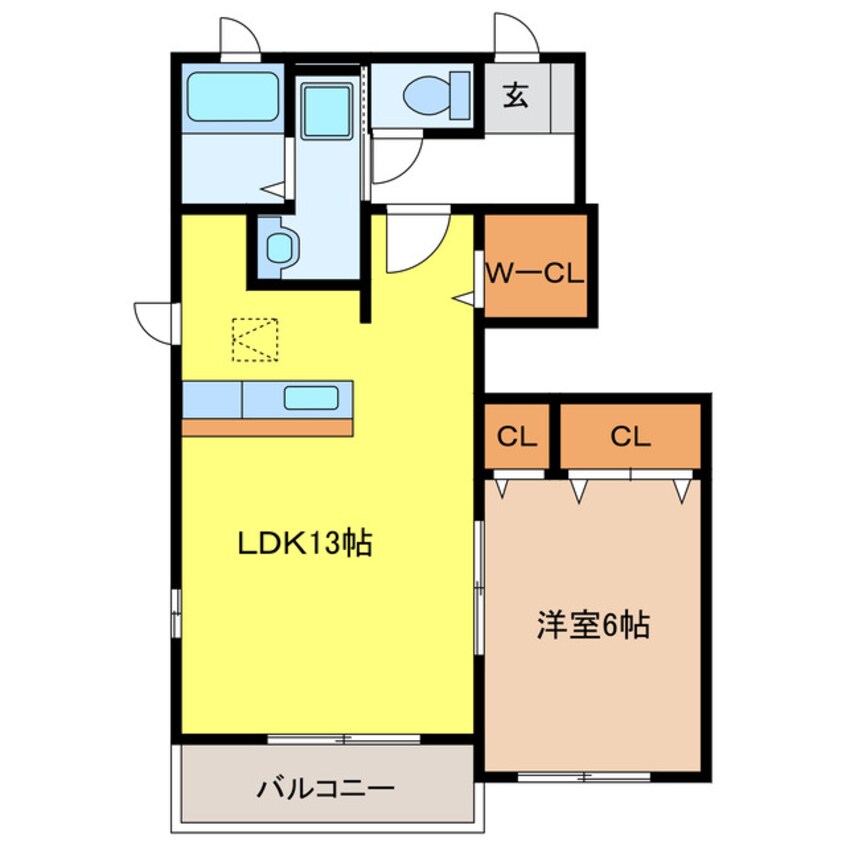 間取図 ヒルズ・ガーデン　フィオーレ