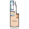 フォルトゥーナⅡ 1Rの間取り