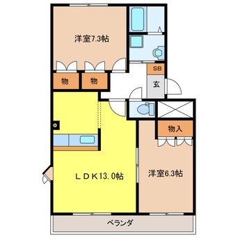 間取図 アンジェリーク