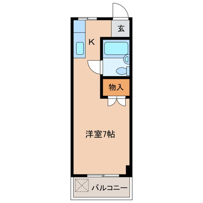 間取図 ラ・ブリリアント