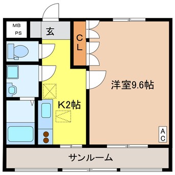 間取図 スマイルクレア