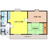 ＫＯＹＯビル 2LDKの間取り