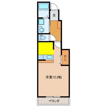 間取図 クロスローズ参番館