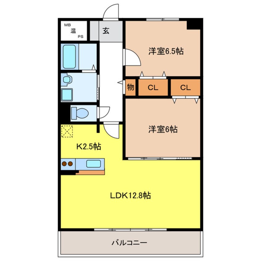 間取図 プレシオ