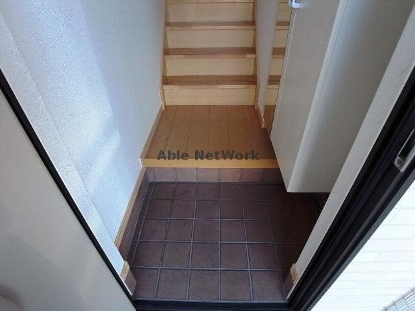 玄関 プライムガーデンA