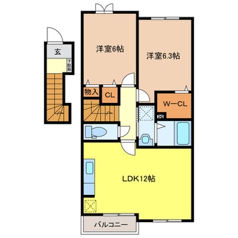 間取図 デ・アコールド