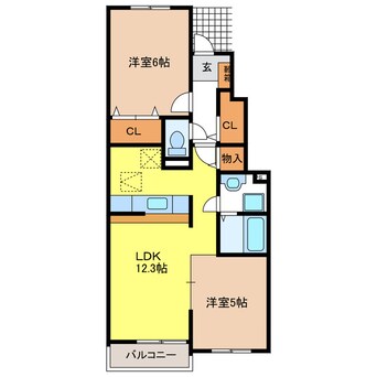 間取図 モデレート　