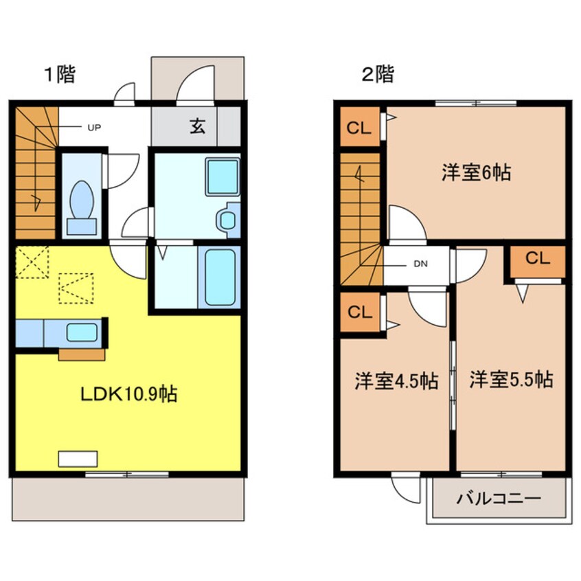 間取図 chez・soiⅡ