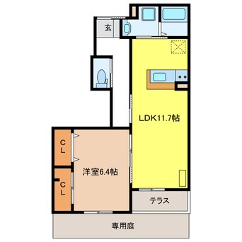 間取図 ルナ・ソレイユ