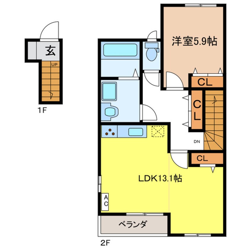 間取図 マジェスティーⅠ