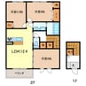 Casa　Felice　A棟 3LDKの間取り