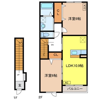 間取図 メルキュール