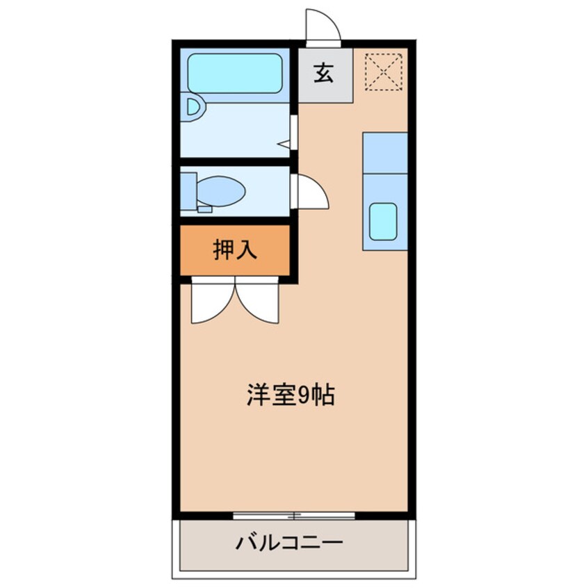 間取図 アネックスミヤタ拾号館