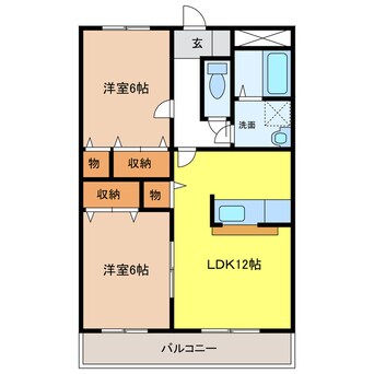 間取図 グランシャリオ